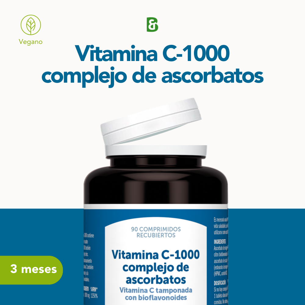 Vitamina C-1000 complejo de ascorbatos